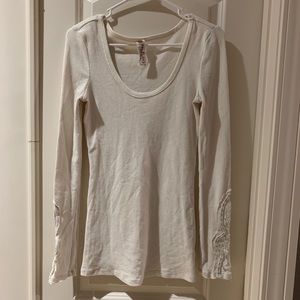 Free People Long Sleeve Thermal Shirt
